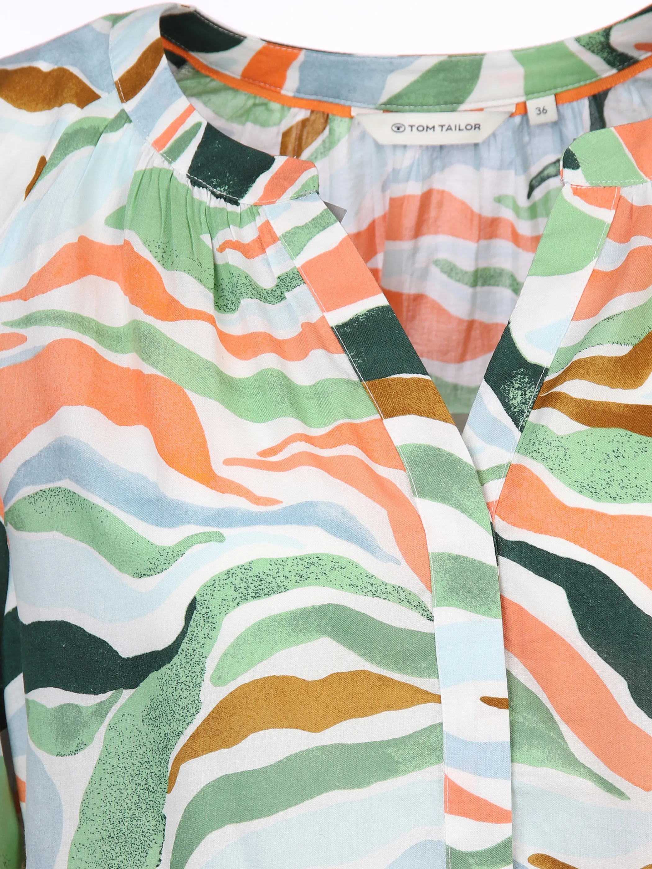 Damen Bluse mit Alloverprint