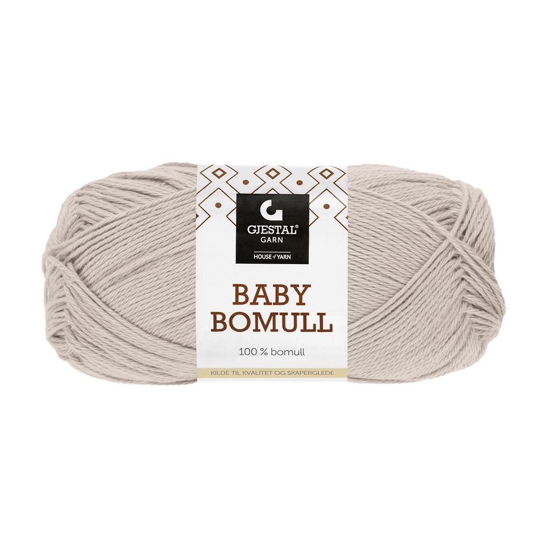 Baby bomull 50gr garnnøste