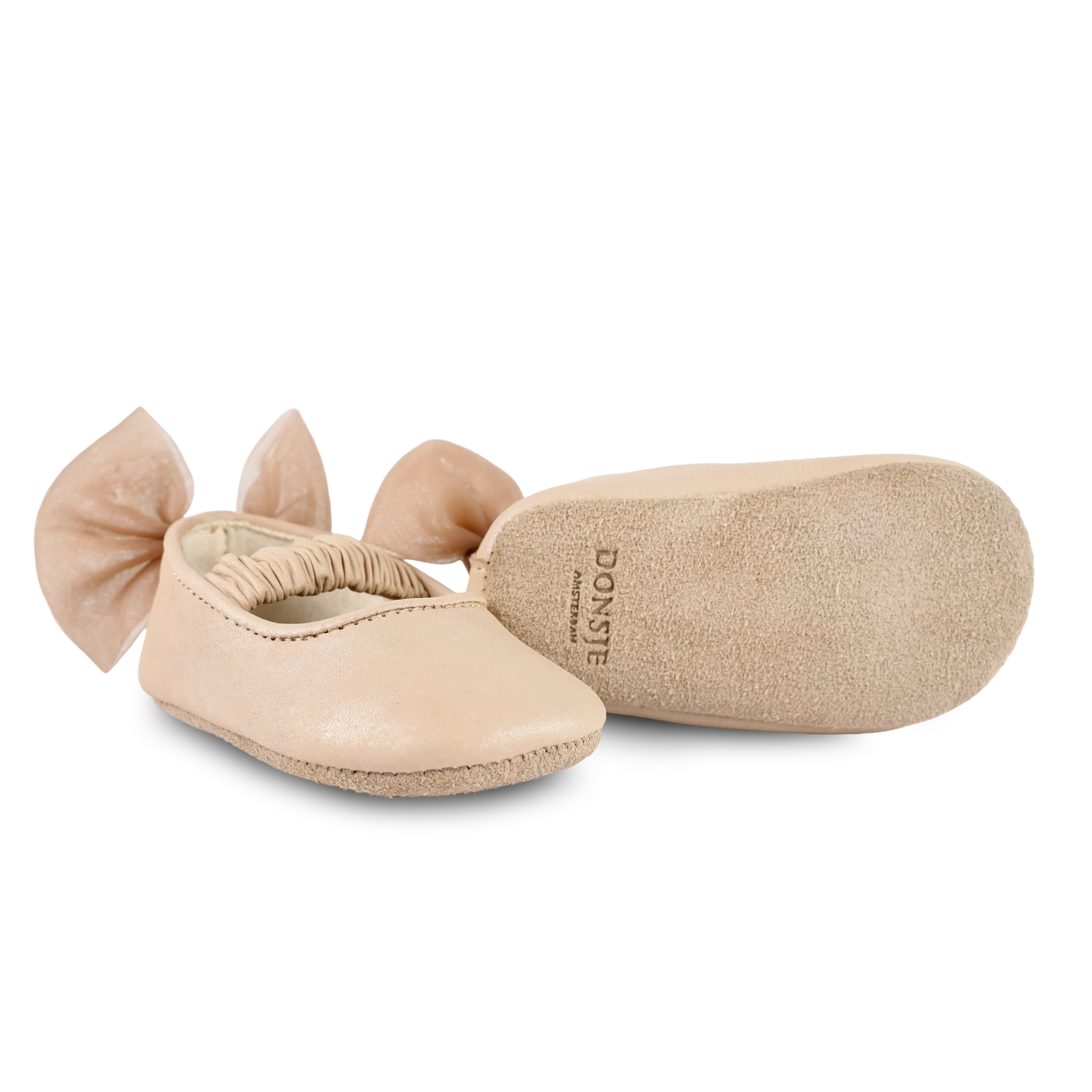 Luyax Ballerinas | Powder Metallic Nubuck