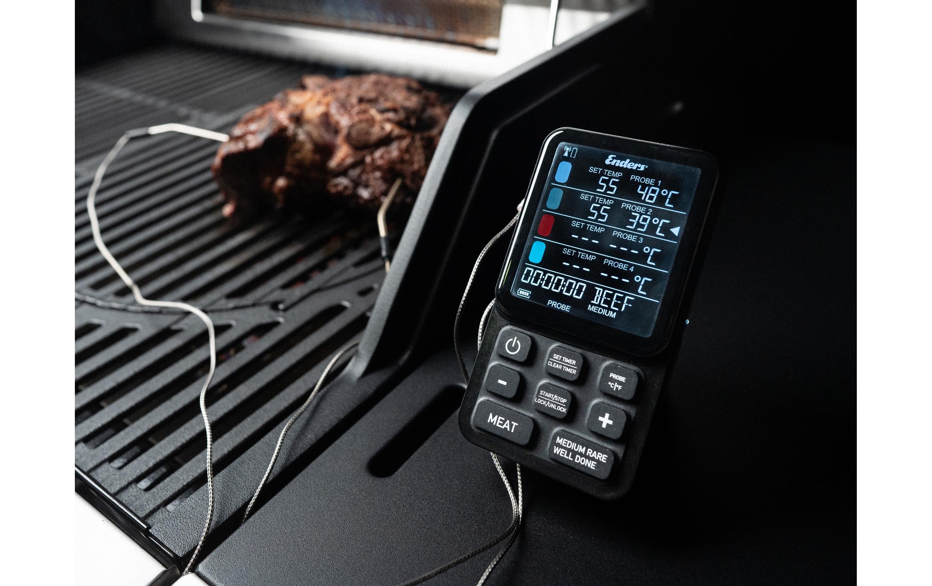 LCD FunkthermometerMobiles Funkthermometer