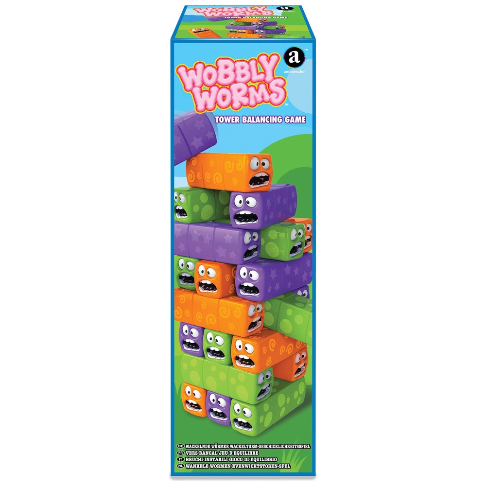 Wobbly Worms – Turmbalancierspiel