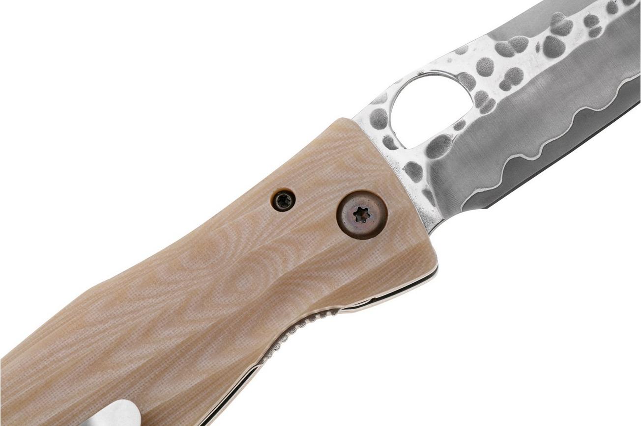 Mcusta MC-0185G Sengoku Uesugi Kenshin SPG2, white micarta, herenmes