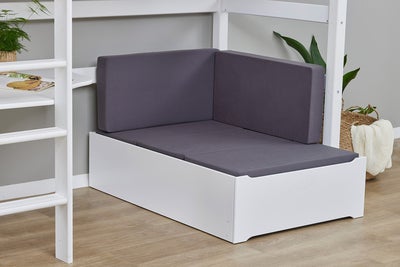 Hoppekids Madrass Til Loungemodul 80x9x200 cm, Grå