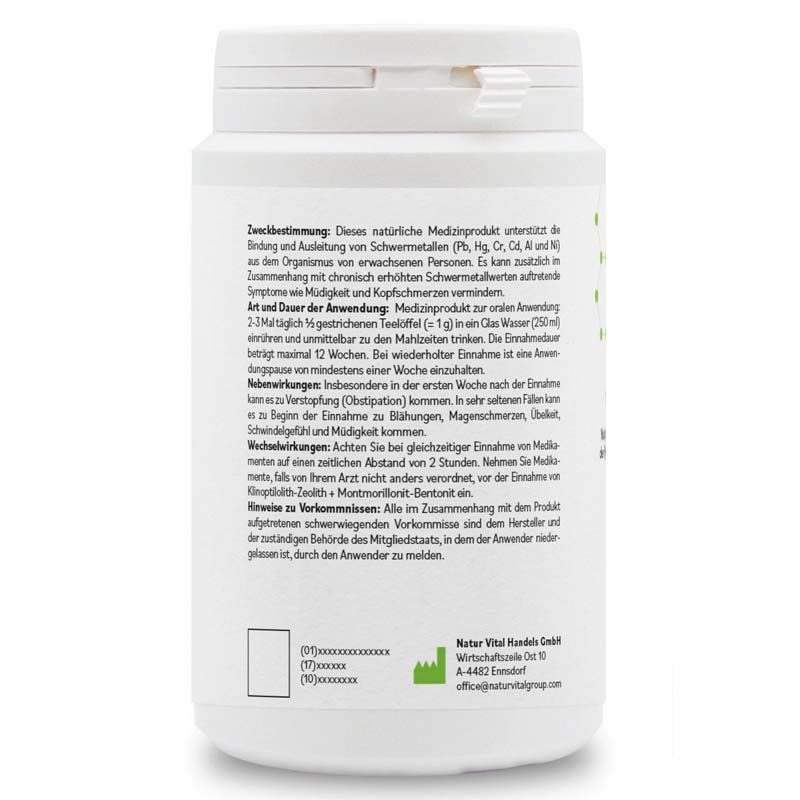 ZeoBent MED Detox Pulver ultrafein