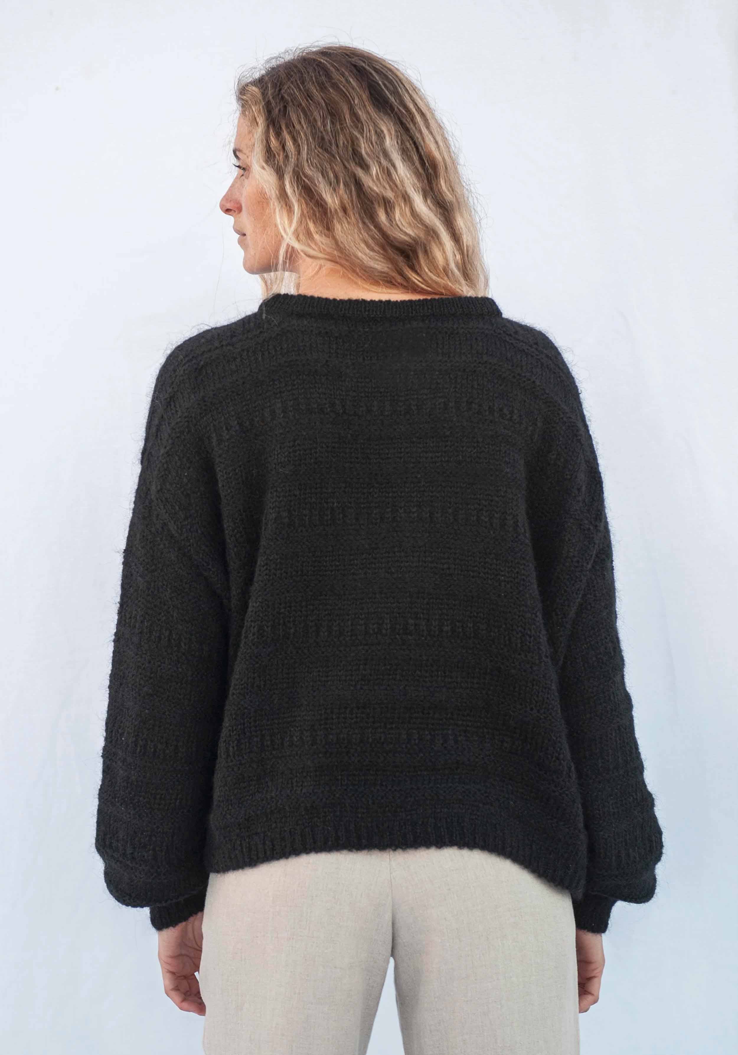 Jungle Folk Wollpullover Juliet Black