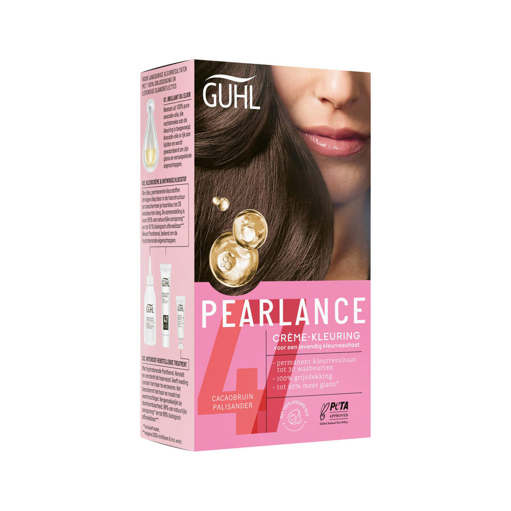 Pearlance Intensieve Crème haarkleuring -N47 Cacaobruin Palisander