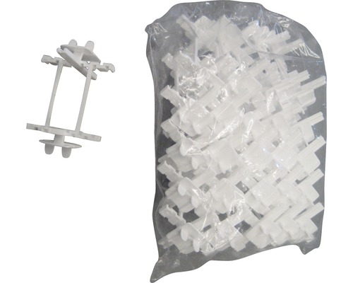 Afstandhouders voor glasblokken 10 mm Verpakking = 25 stuks