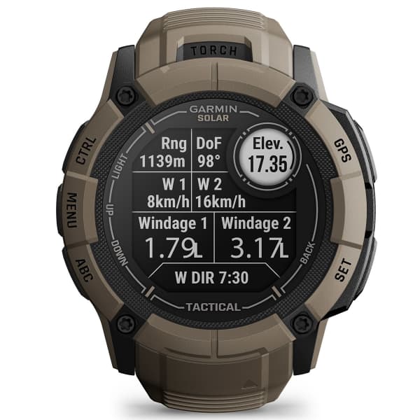 Montre cardio GPS GARMIN INSTINCT 2X COYOTE