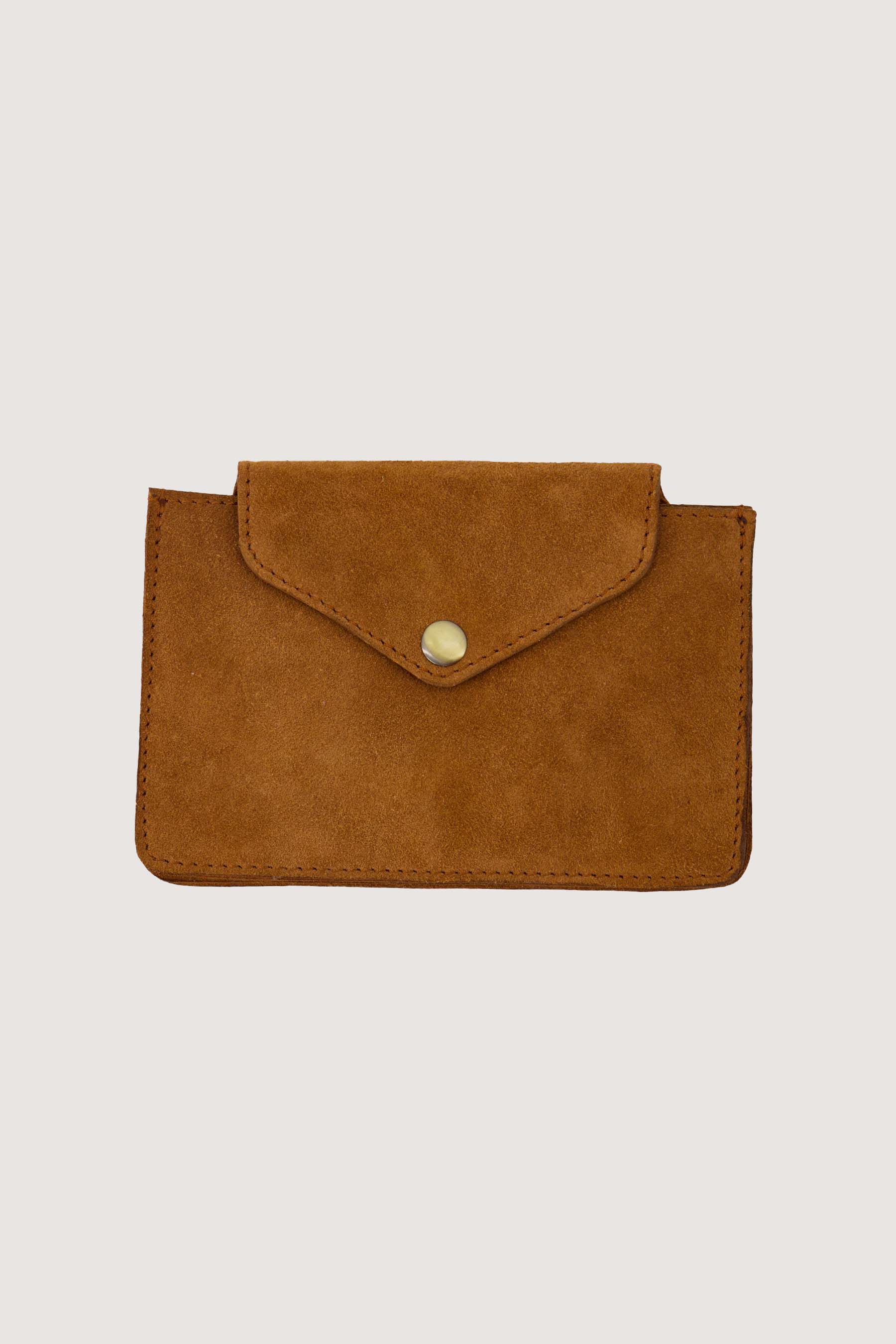 suede portemonee