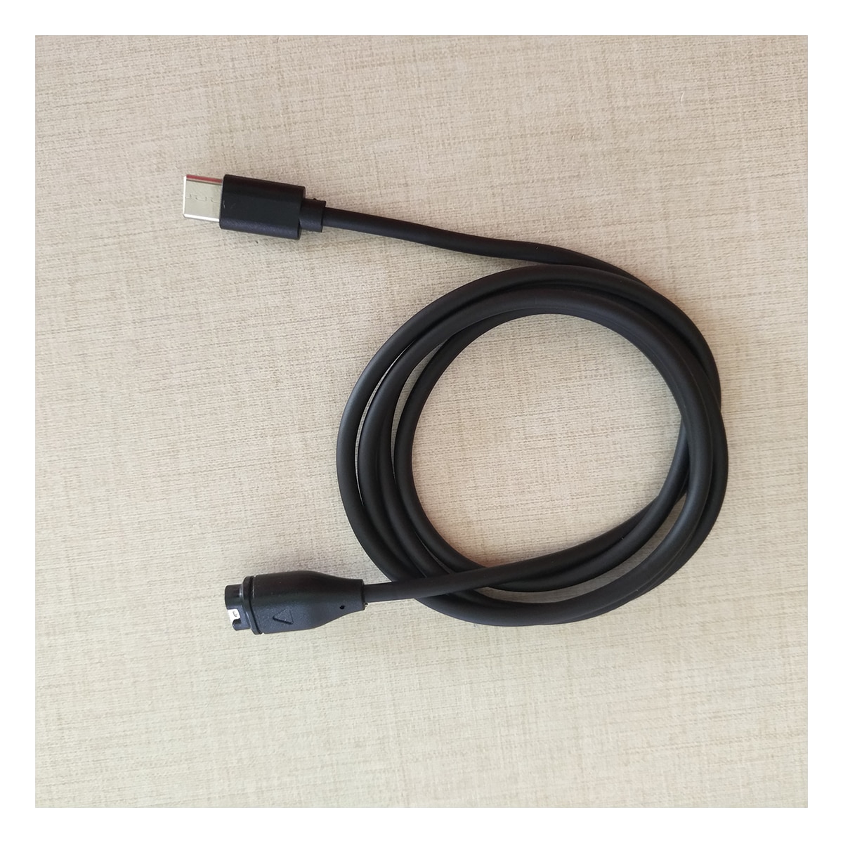 Ladekabel til smartklokke med USB-C Sort