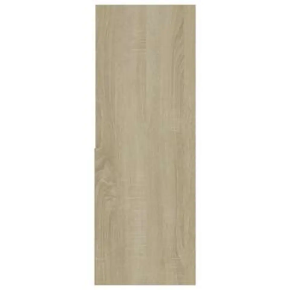 vidaXL - Boekenkast - Bruin - Bewerkt hout