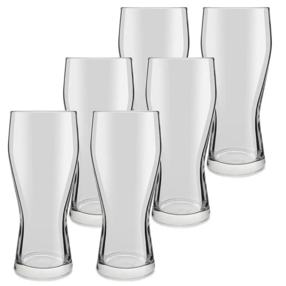 Royal Leerdam Bierglazen Mainz - 6x stuks - 400 ml
