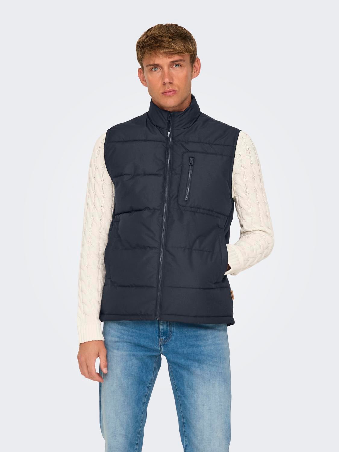 ONSJAKE Steppweste Dark Navy