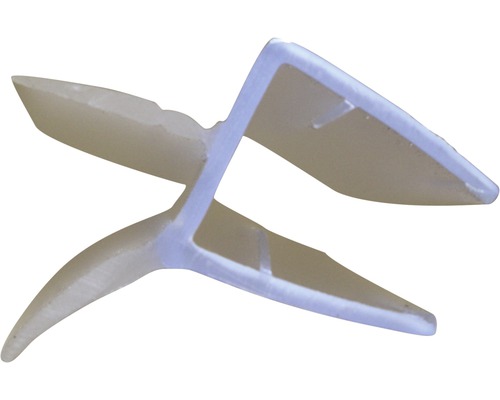 Waterafstotend profiel geschikt voor 8mm glas, lengte 2010 mm