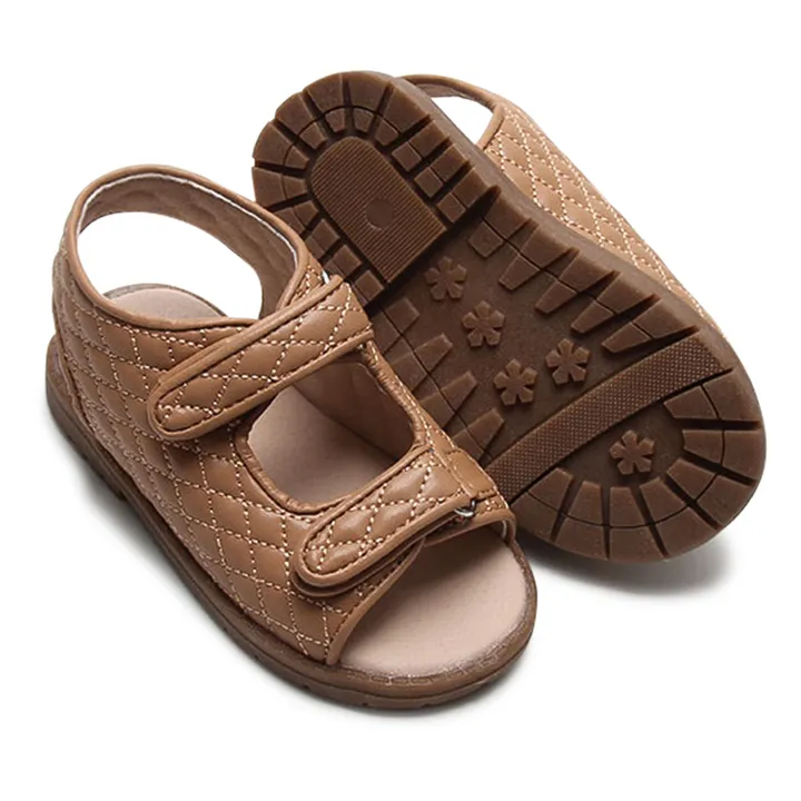 Consciously Baby Sandales Wanderer Cuir | Marron