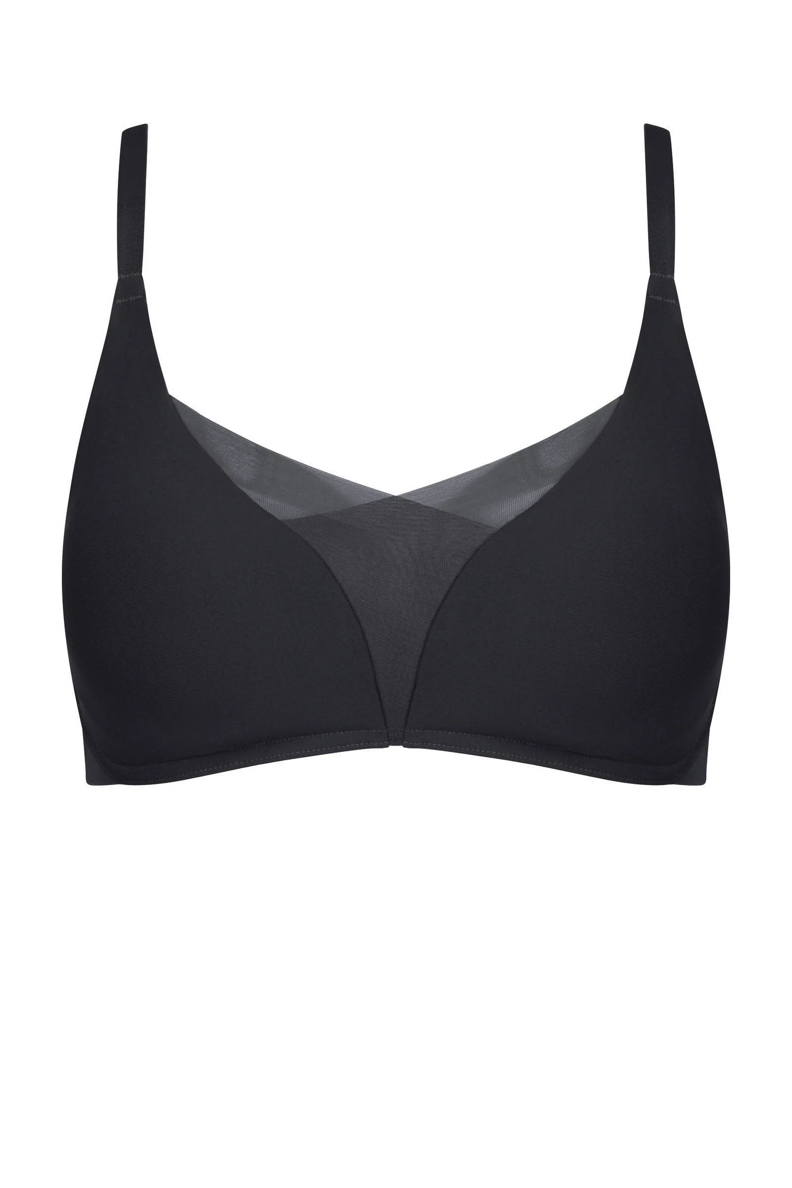 Triumph voorgevormde bh top Shape Smart zwart