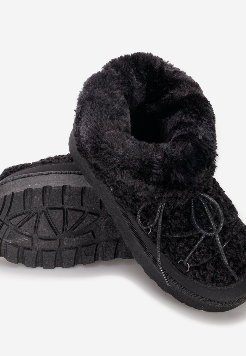 Bottes de neige femme noires Donata