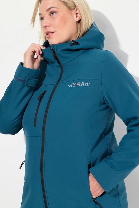 HYPRAR Softshelljacke, wasserabweisend, Stretch, Reflektor
