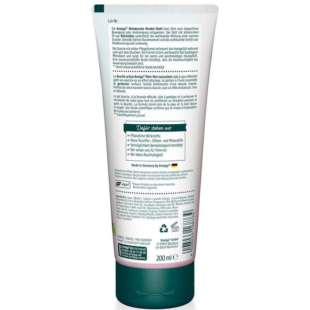 Kneipp Wirkdusche Muskelwohl