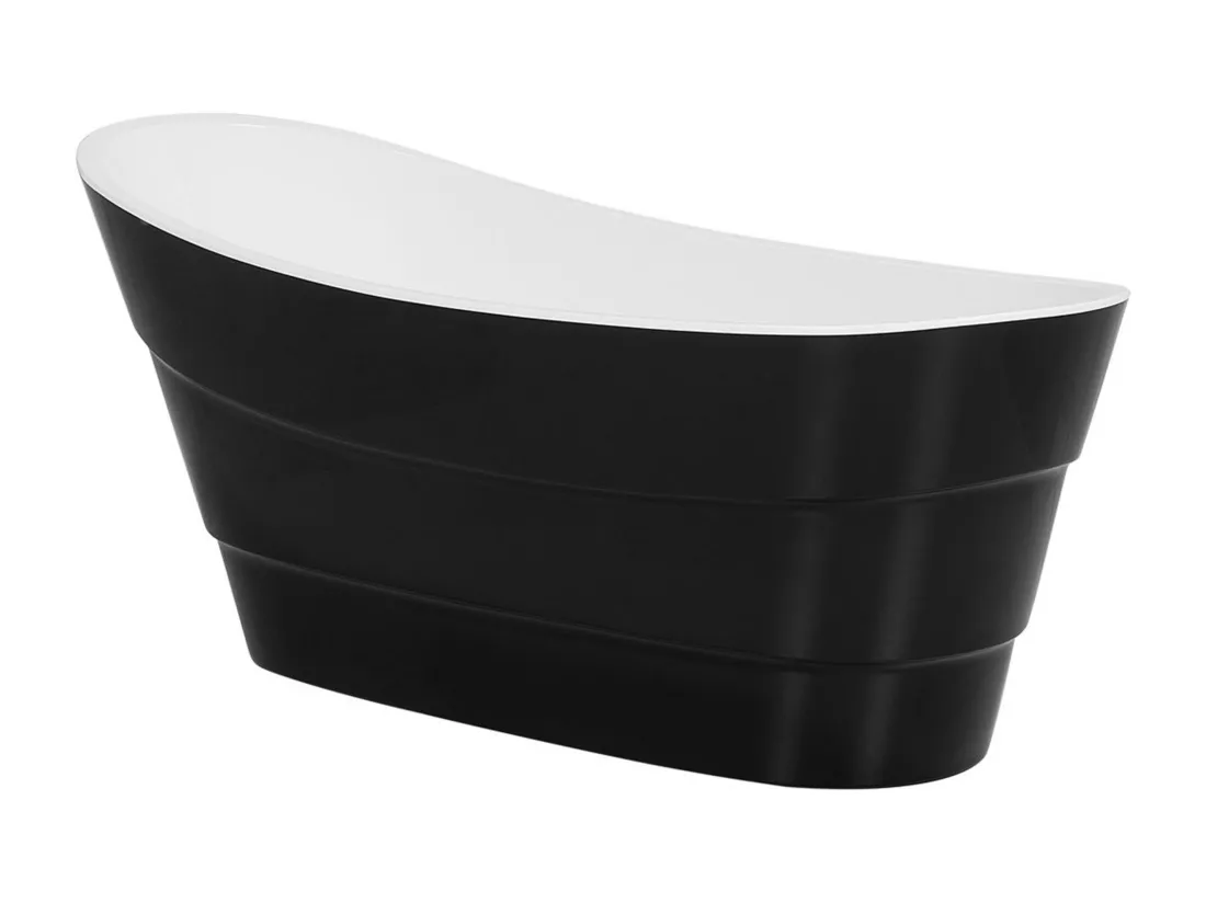 Baignoire îlot noire 170 x 73 cm BUENAVISTA