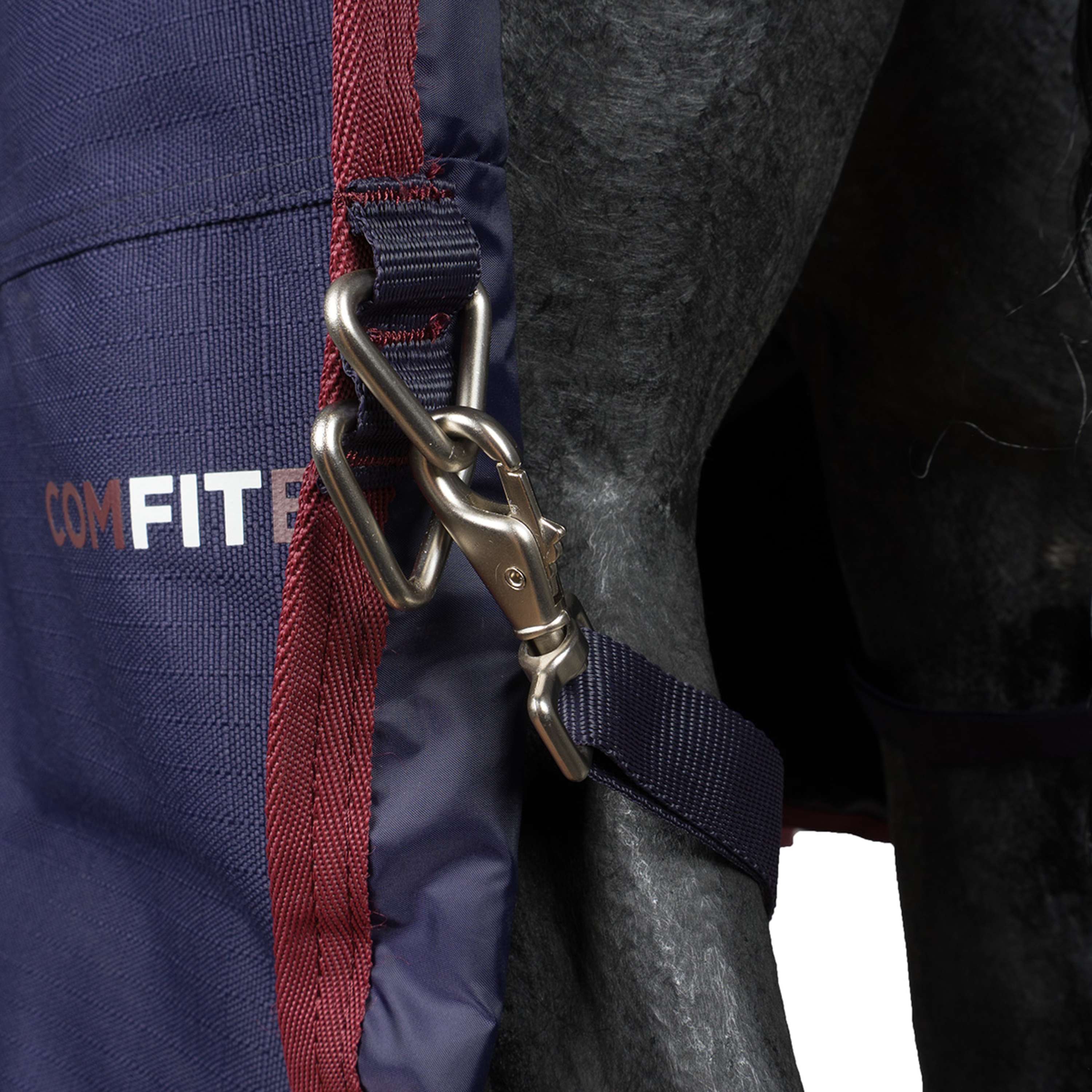 WeatherBeeta ComFiTec Essential Turnout Combo 220g Navy/Burgundy