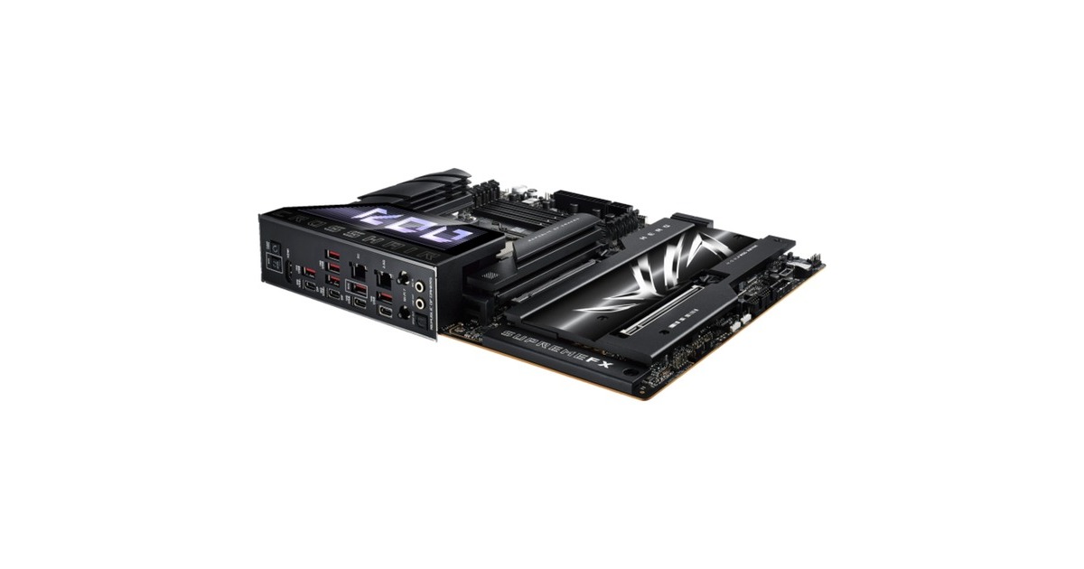 ASUSROG CROSSHAIR X870E HERO socket AM5 moederbord  (5Gb-LAN,  2,5Gb-LAN, Wi-Fi 7, BT, Sound, ATX)