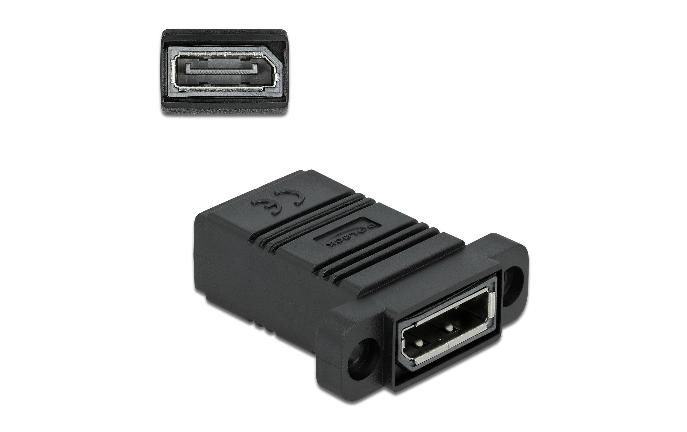 Adapter gerade DisplayPort - DisplayPortDelock Easy 45 DisplayPort Adapter gerade