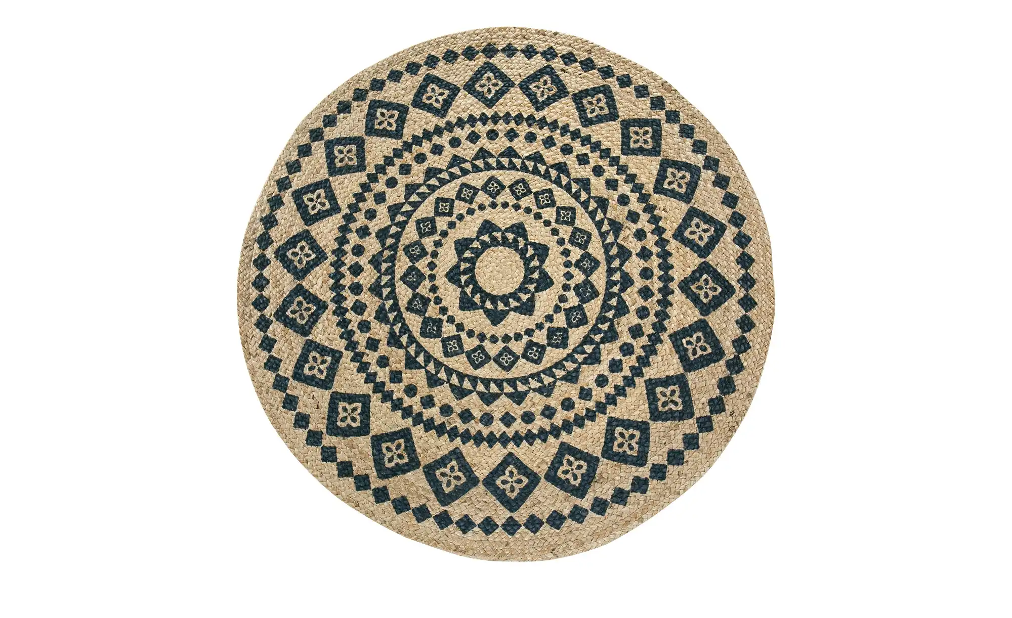 Jute-Teppich Mamda Ornament