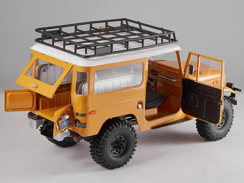 FMS Scale Crawler Toyota Land Cruiser FJ40 Blau, ARTR, 1:10 Detailgetreuer Scaler mit ABS-Hardbody