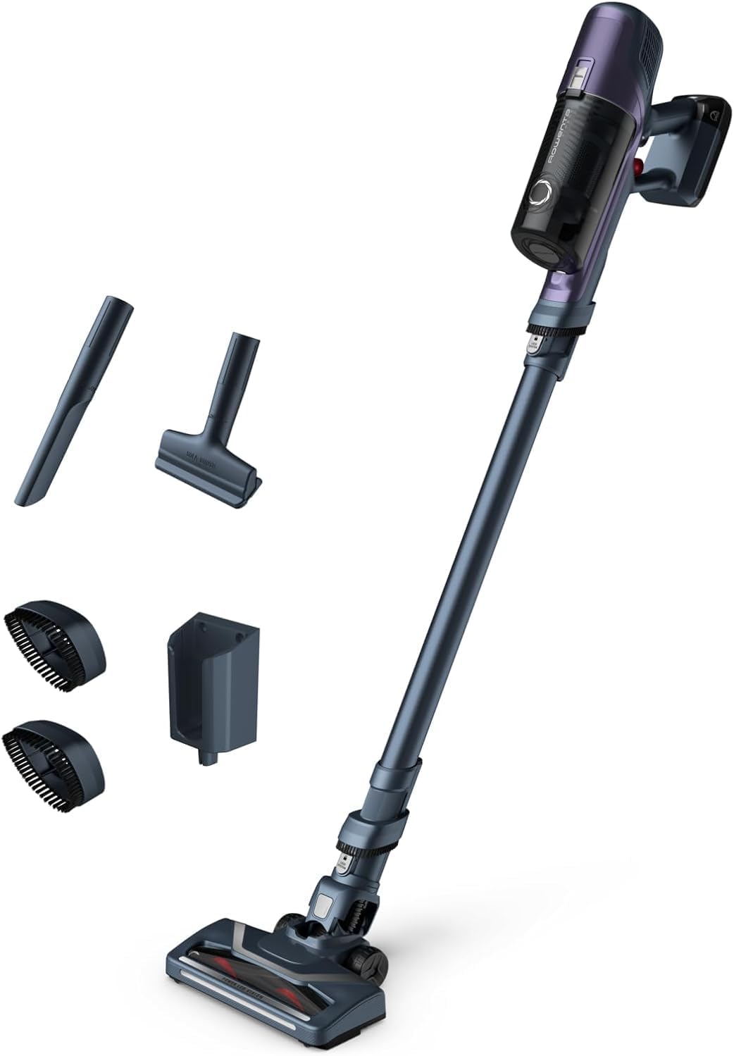 Rowenta RH6838 X-Pert 6.60 Essential Akku-Staubsaug Inkl. Polster-& Fugendüse | Rot/Schwarz CV5830 Studio Dry Haartrockner | 3 Temperatur- und 2 Geschwindigkeitsstufen | Weiß/Roségold