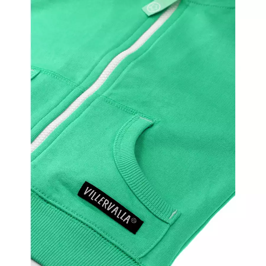 Villervalla Jacke College Wear kaktus