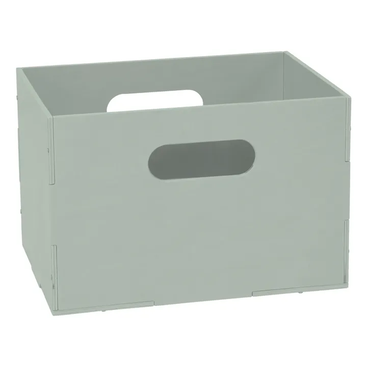 Nofred Boite de rangement en bois | Vert olive