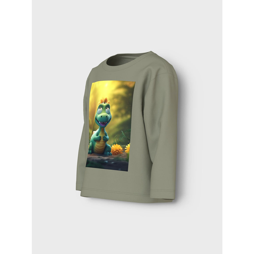 Køb Name It Tea Jungle Dino Voto Regular Bluse
