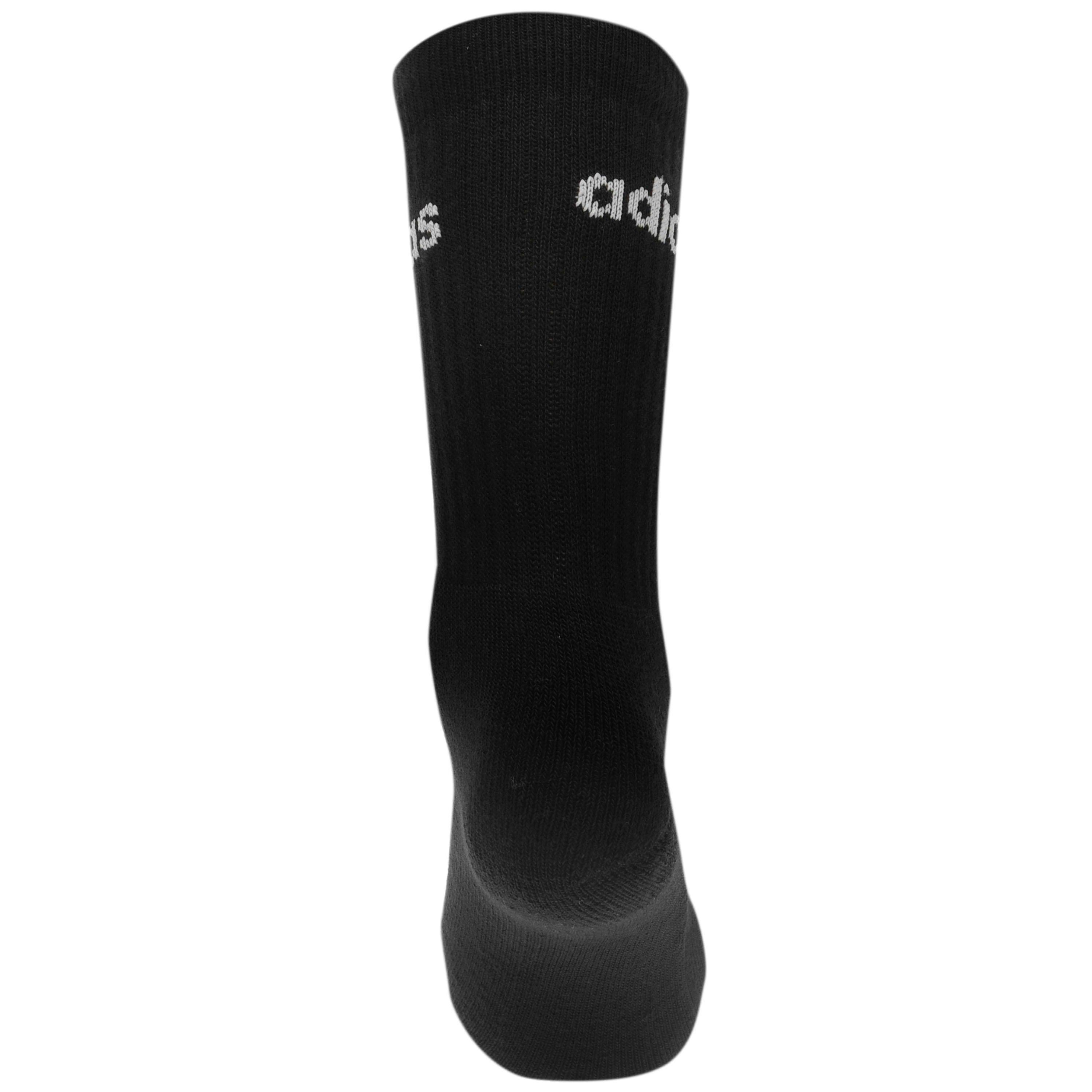 adidas Half-Cushioned Crew 3 Pack Socks