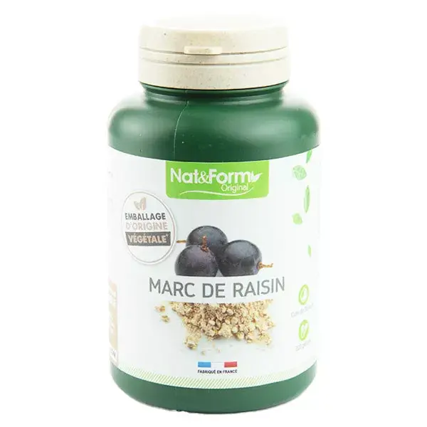 Nat & Form Original Grape Marc 200 cápsulas