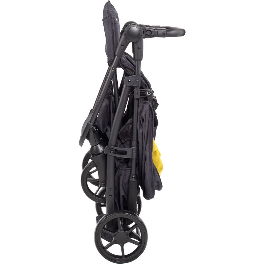 babyGO Kombikinderwagen 3 in 1 Mustard