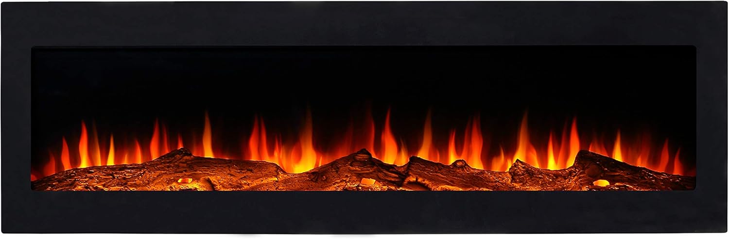 Elektrokamin NOVA von EL Fuego® Kaminofen Dekokamin, 900/1800 W, mit Überhitzungsschutz, LED-Beleuchtung, Dimmerfunktion, AY 6197