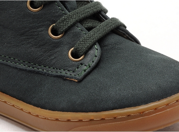 Shoo pom boots bottine bebe bouba zip desert vert