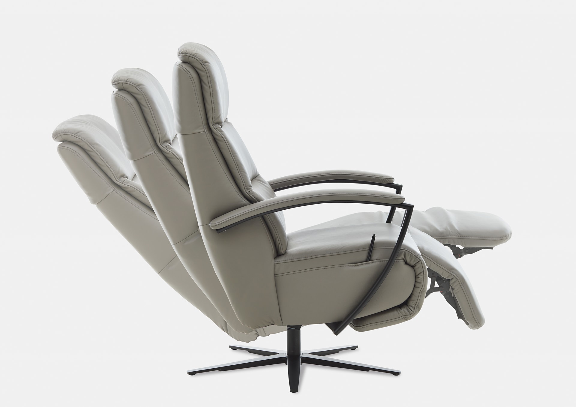MONDO Relaxsessel CASIO Ergonomie MEDIUM grau