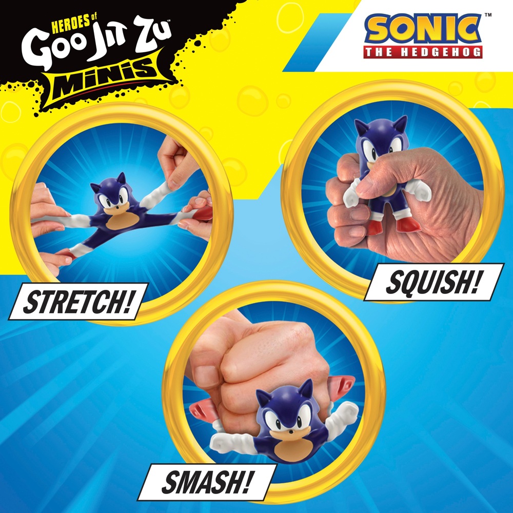 Heroes of Goo Jit Zu Sonic the Hedgehog Mini-Figuren-Sortiment