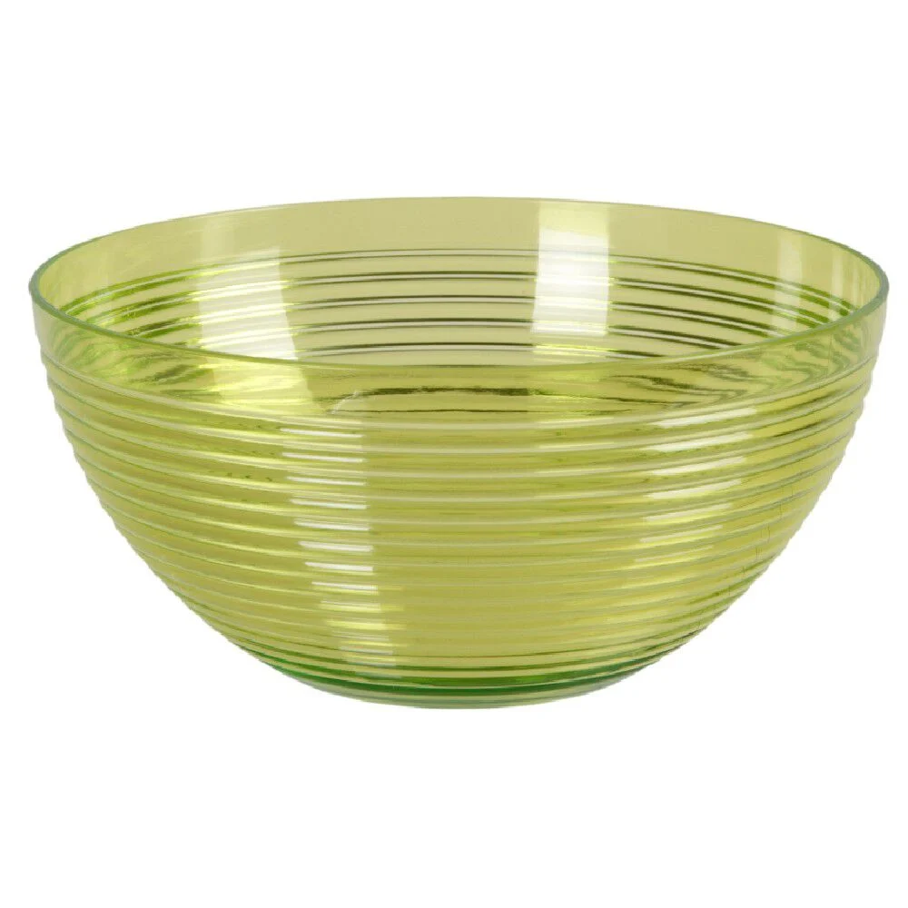 Saladier plastique transparent