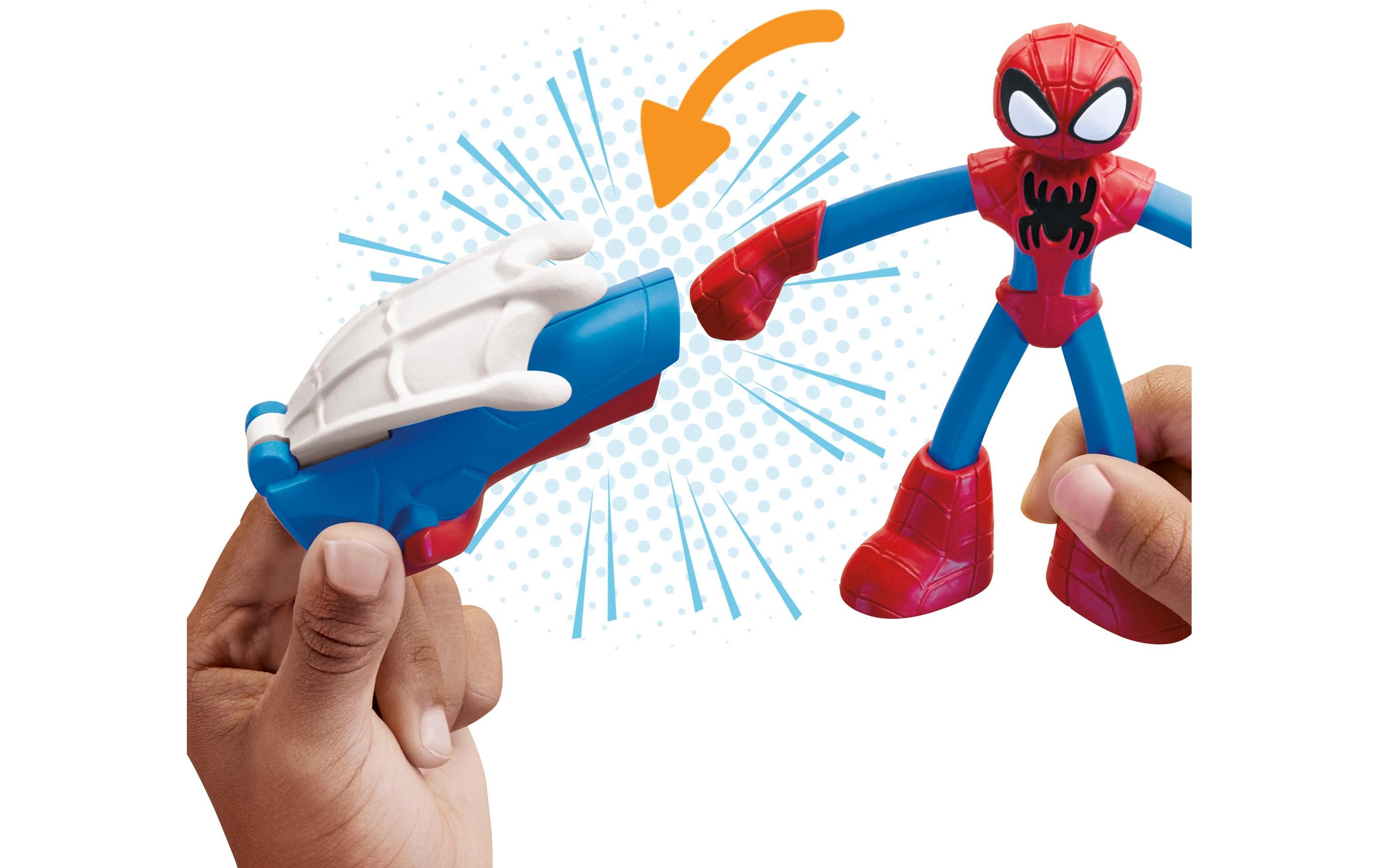 Knetspielzeug Marvel Spider-Man: Knet-NetzeSpielset mit Actionfigur und Knete