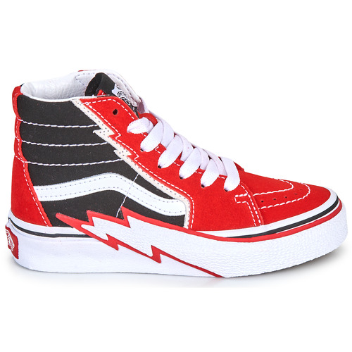 Vans - SK8-HI BOLT - Noir / Rouge