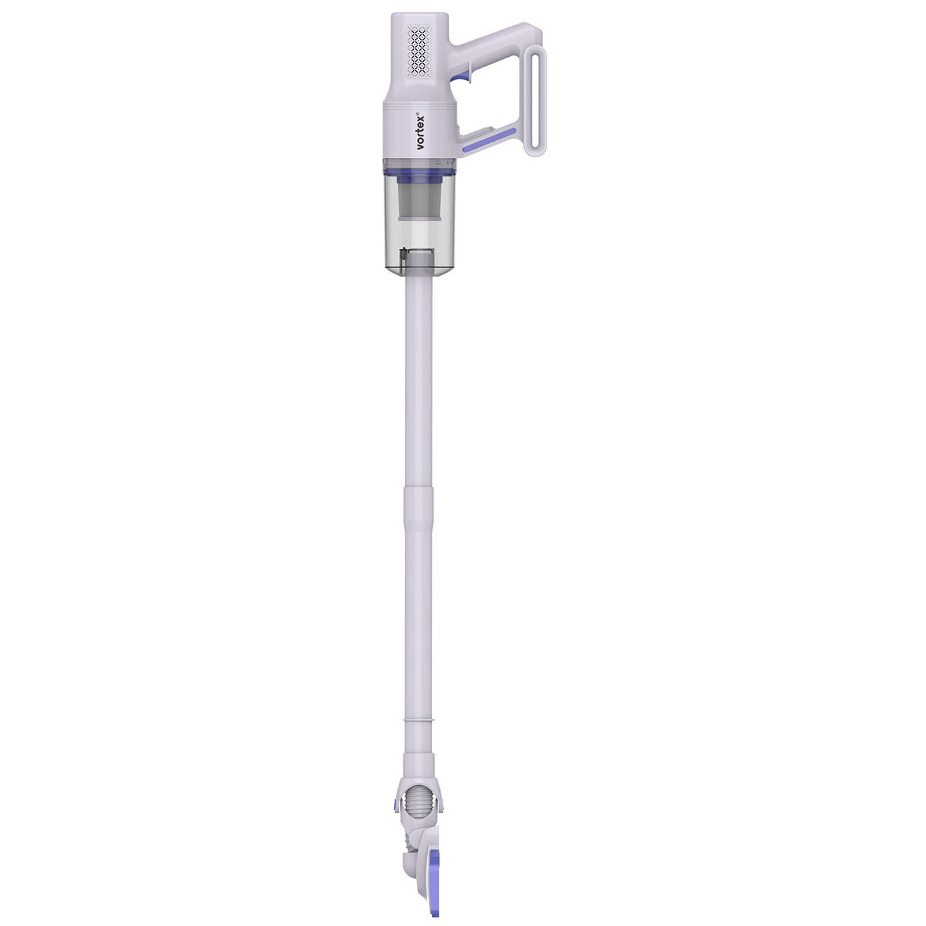 Vortex Aspirateur balai filaire 2 en 2 blanc/violet