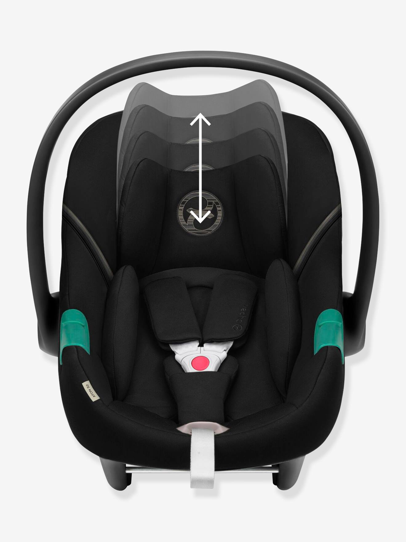 Cadeira auto CYBEX Gold Aton S2 i-Size Egg, Grupo 0+, 45-87 cm, preta