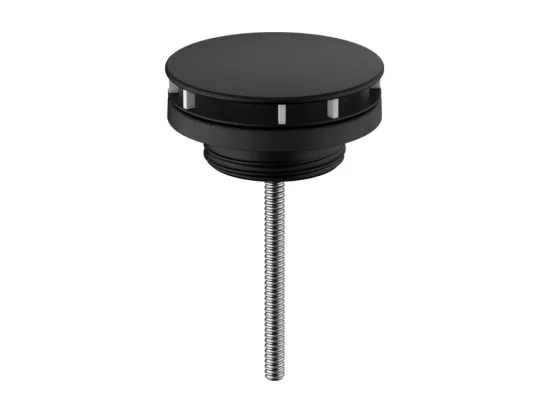 Bonde lavabo à écoulement libre HANSGROHE noir mat