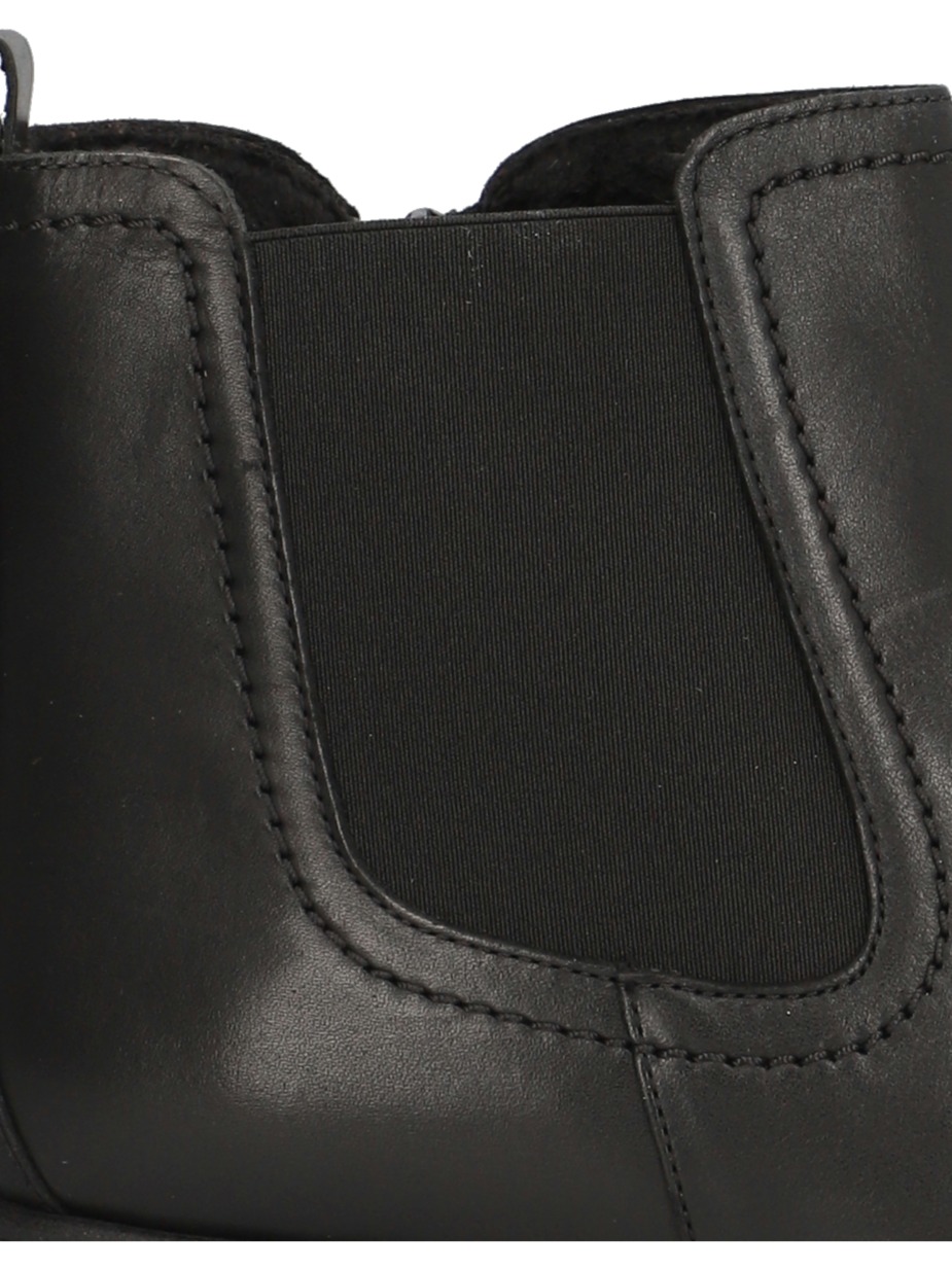 Glattleder Chelsea Boot