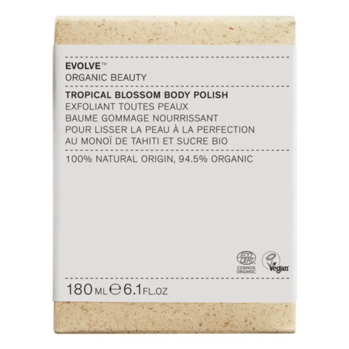 Evolve Gommage corps monoï et coco Tropical Blossom - 180 ml