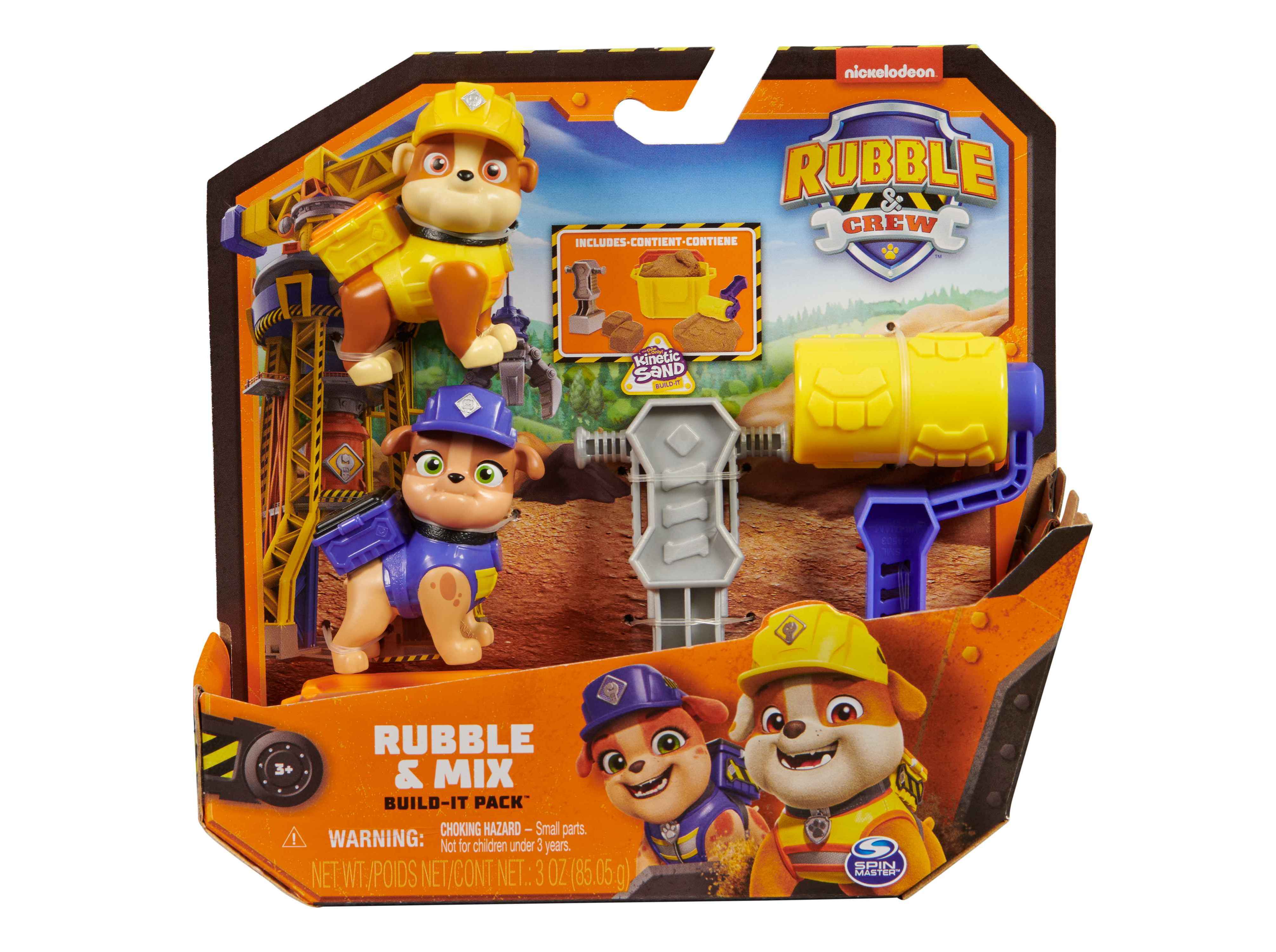 FIGURA RUBBLE E COMPANHIA PACK 2 MODELOS SORTIDOS