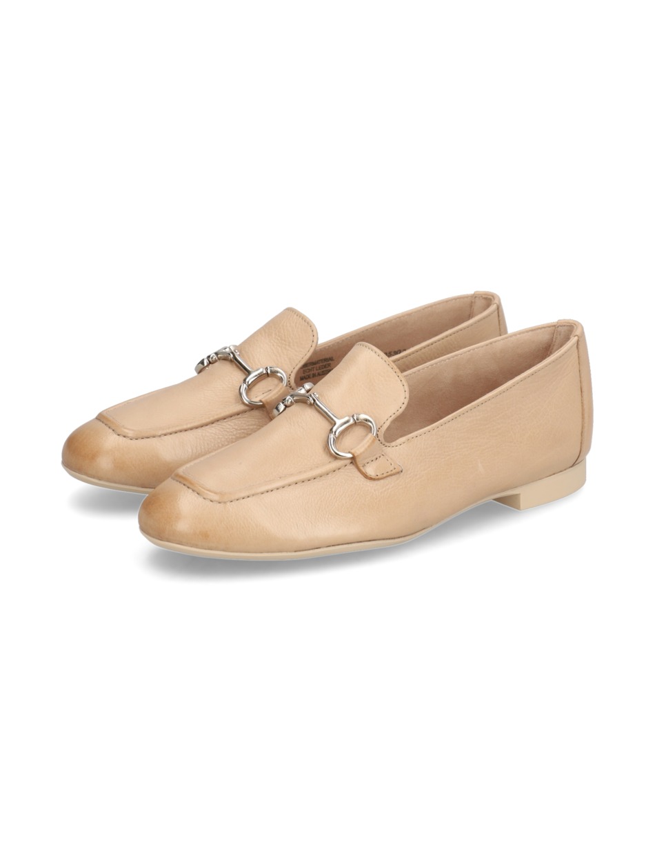 Glattleder Slipper